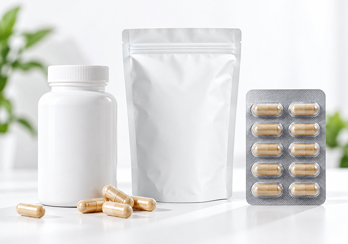Supplement Packaging Compared: Bottle vs. Pouch vs. Blister — Cost, Barrier, and MOQ