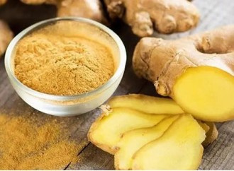 What are the uses of ginger extract in pig feed?